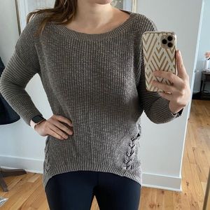 Express Circle Hem Sweater